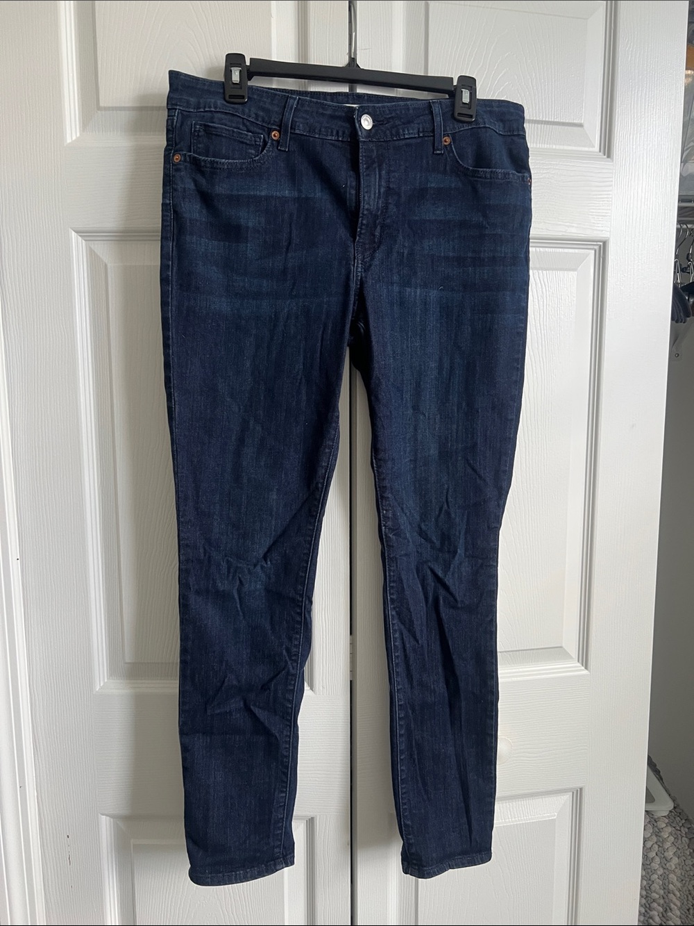 Levi's 711 Dark Indigo Skinny Jeans